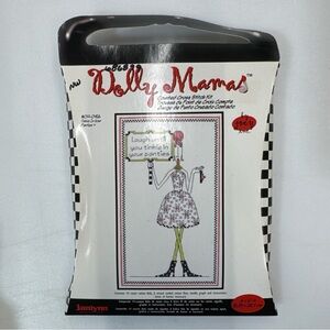 Dolly Mamas Counted Cross Stitch Kit Tinkle In Your Panties #019-0456 6" X 10”